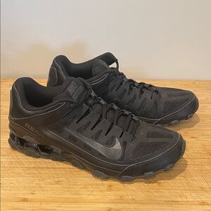 Nike Men's Black REAX Training Athletic Tennis Shoes Size 11.5